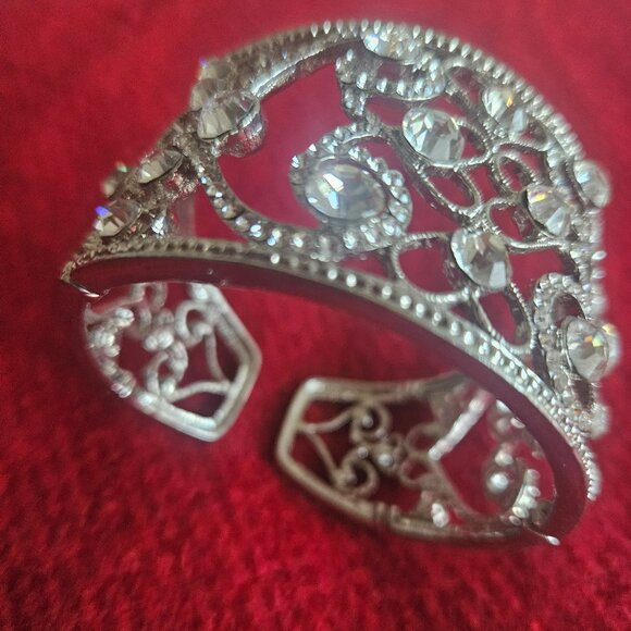 Diamond Cuff Bracelet formal - Picture 1 of 4